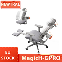 NEWTRAL MagicH-GPRO Ergonomic Chair with Footrest AutoFollowing Backrest Headrest Adaptive Lower Back Support Adjustable Armrest