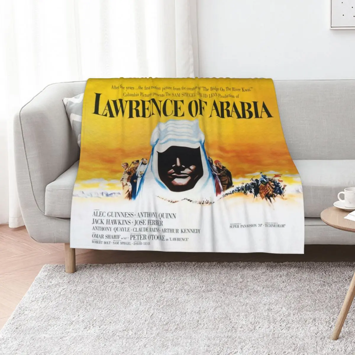 

Lawrence of Arabia Vintage Movie Poster Throw Blanket Summer Sofa Throw Summer Beddings Heavy Blankets