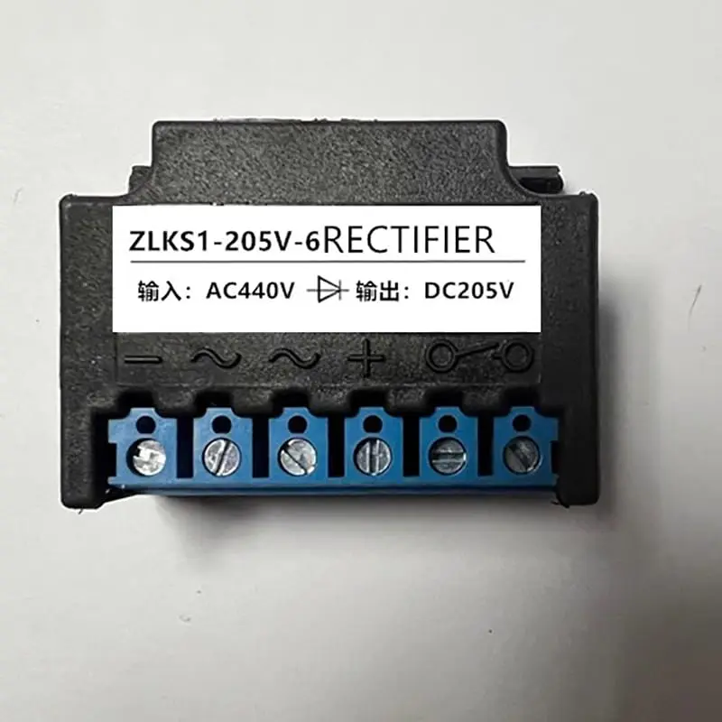 

ZLKS1-205V-6 Пусковое устройство для двигателя с входом AC440V DC205V, полуволновой выпрямитель