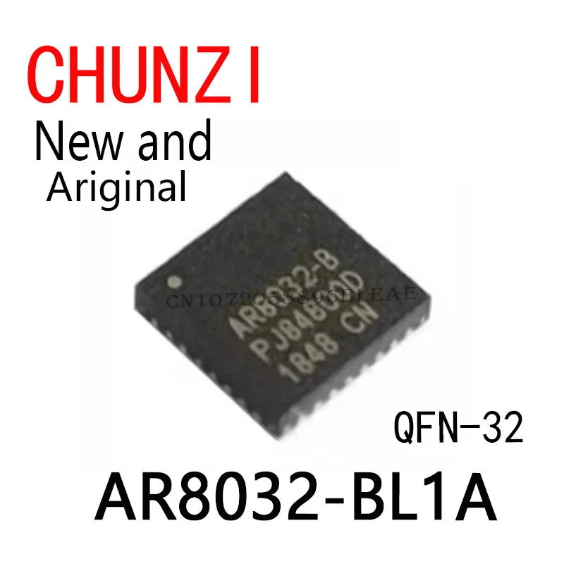 3Pcs New and Original AR8032 8032-BL1A QFN-32 Authentic AR8032-BL1A