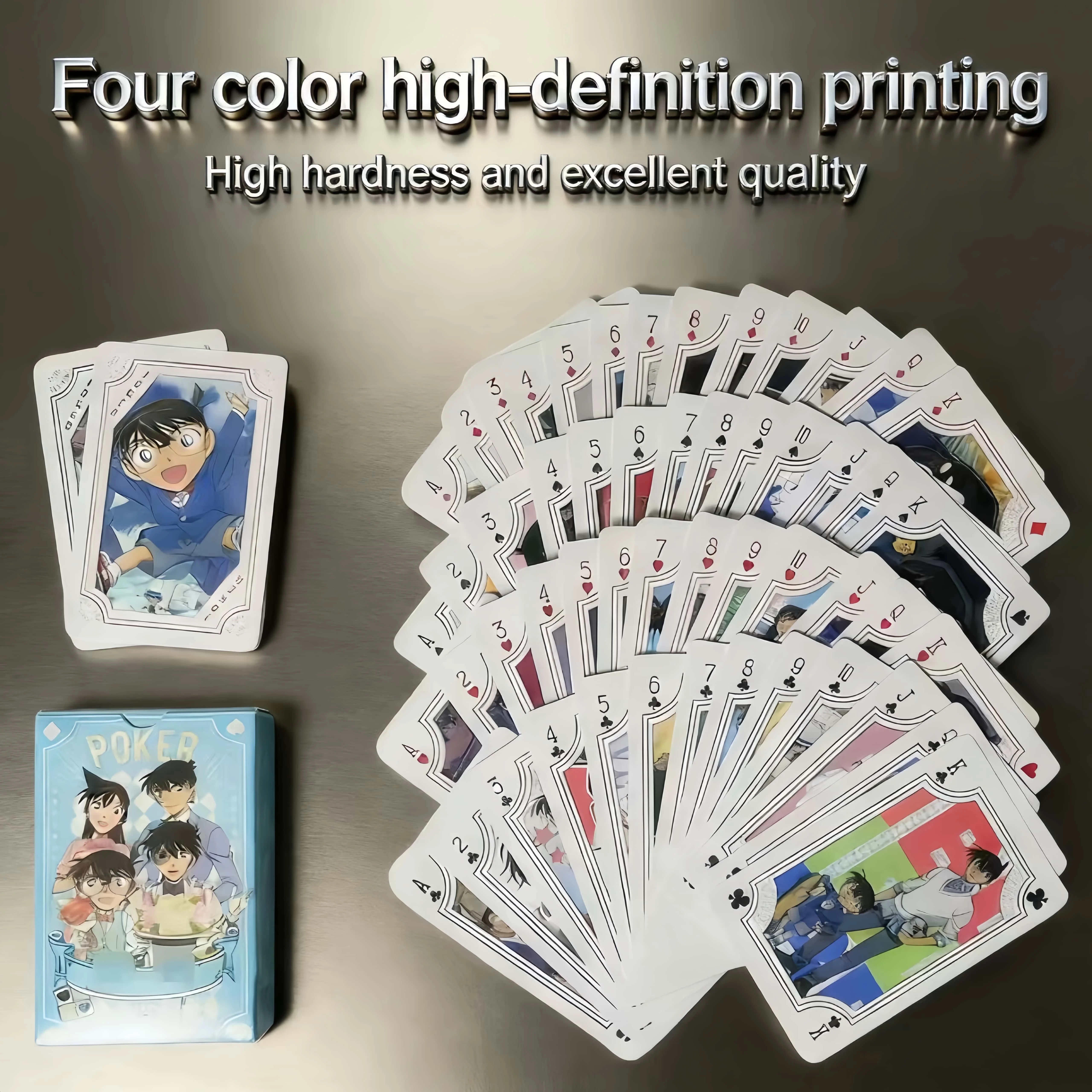 Anime Detective Conan Poker De - Themed Playing Card ulasan dan harga