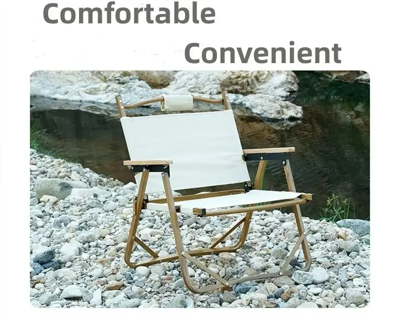 Wholesale High Quality 600D Oxford Outdoor Camping Hiking Fishing Beach Chair Lightweight Beech Folding Chair