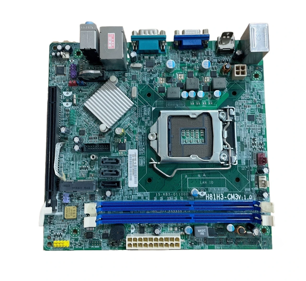 

For Tsinghua Tongfang H81H3-CM3 main board DDR3 1150 interface H81 fully integrated small board with HDMI interface