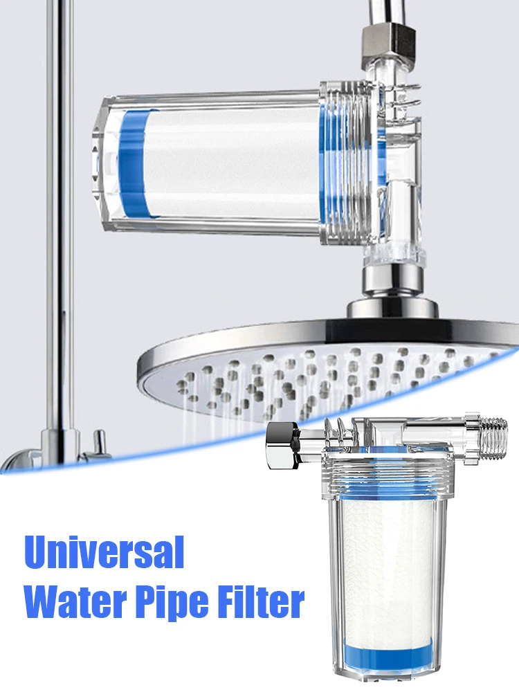 

Universal Water Pipe Filter PP Cotton Shower Bath Sprayer Strainer Faucet Water heater Purification Kitchen Bathroom Fittings