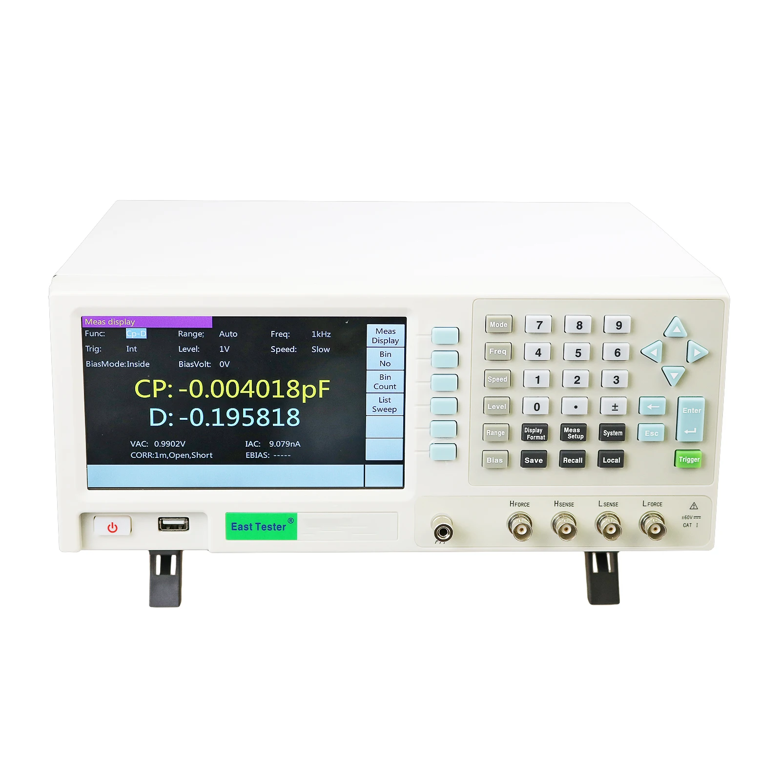 

USB LAN RS232 Precision LCR Digital Bridge Inductance Capacitance Resistance Tester 1mHz step,6 1/2 Display