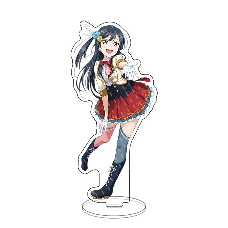 Japan Anime LoveLive! Figures Honoka Kousaka Sonoda Umi Kotori Minami Cosplay Acrylic Stand Model Plate Desk Decor Standing Sign