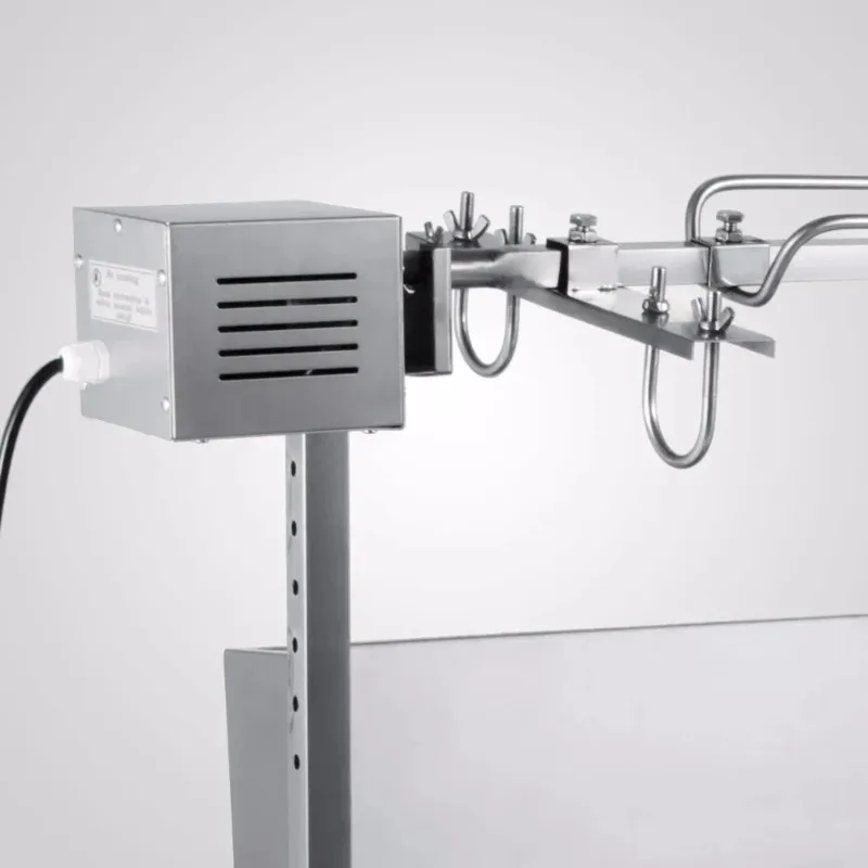 

Commercial Restaurant Chinese BBQ Grill Machine Stainless Steel Rotisserie Charcoal Barbecue Pig Meat Grill Automatic