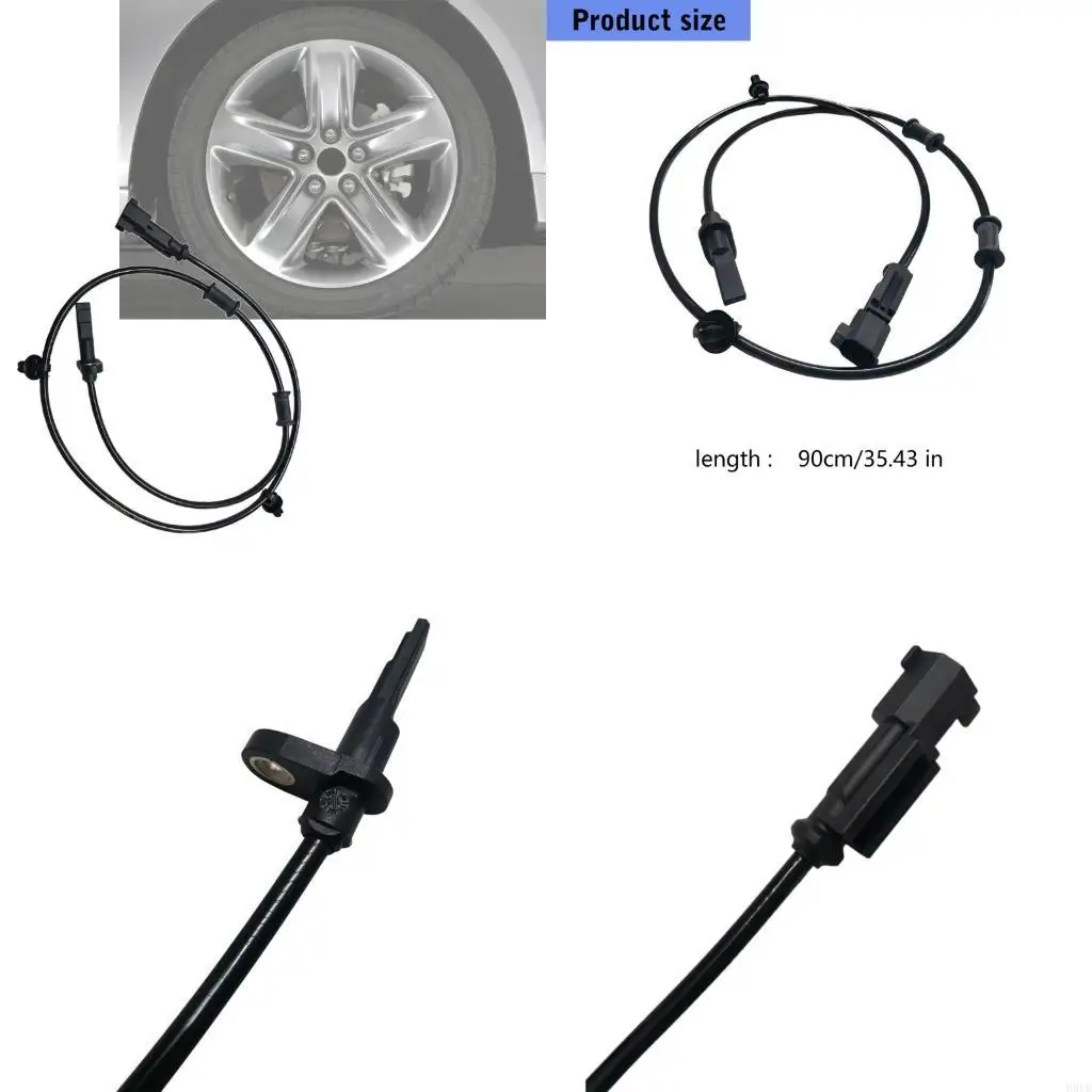 CT4Z2C190A Wheel Speed for MKX Rear Right Passenger-Side Position, 2-Pin Electrical Attached Cable H9EE