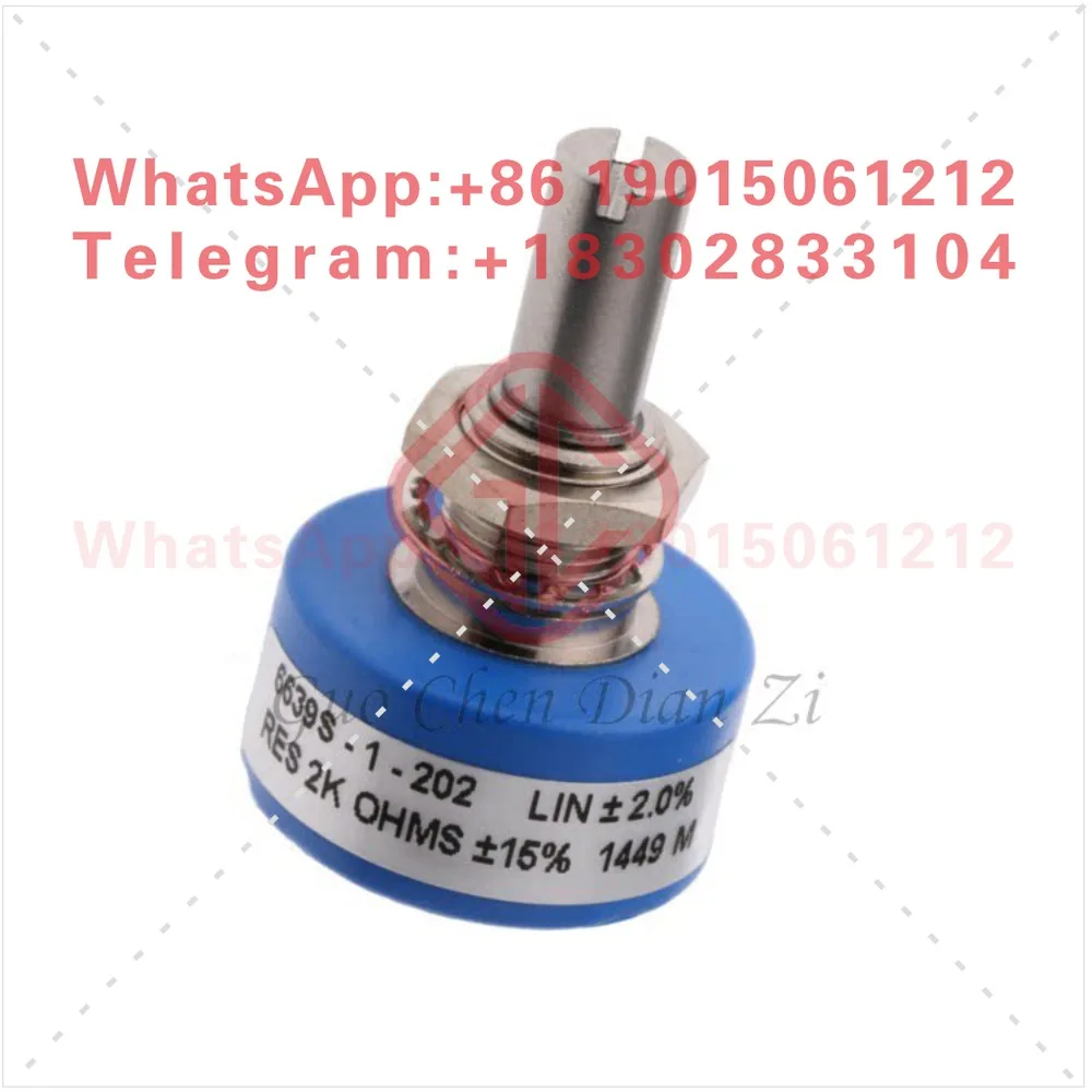 6639S-1- 102/202/502/103/203 Single turn potentiometer BOURNS