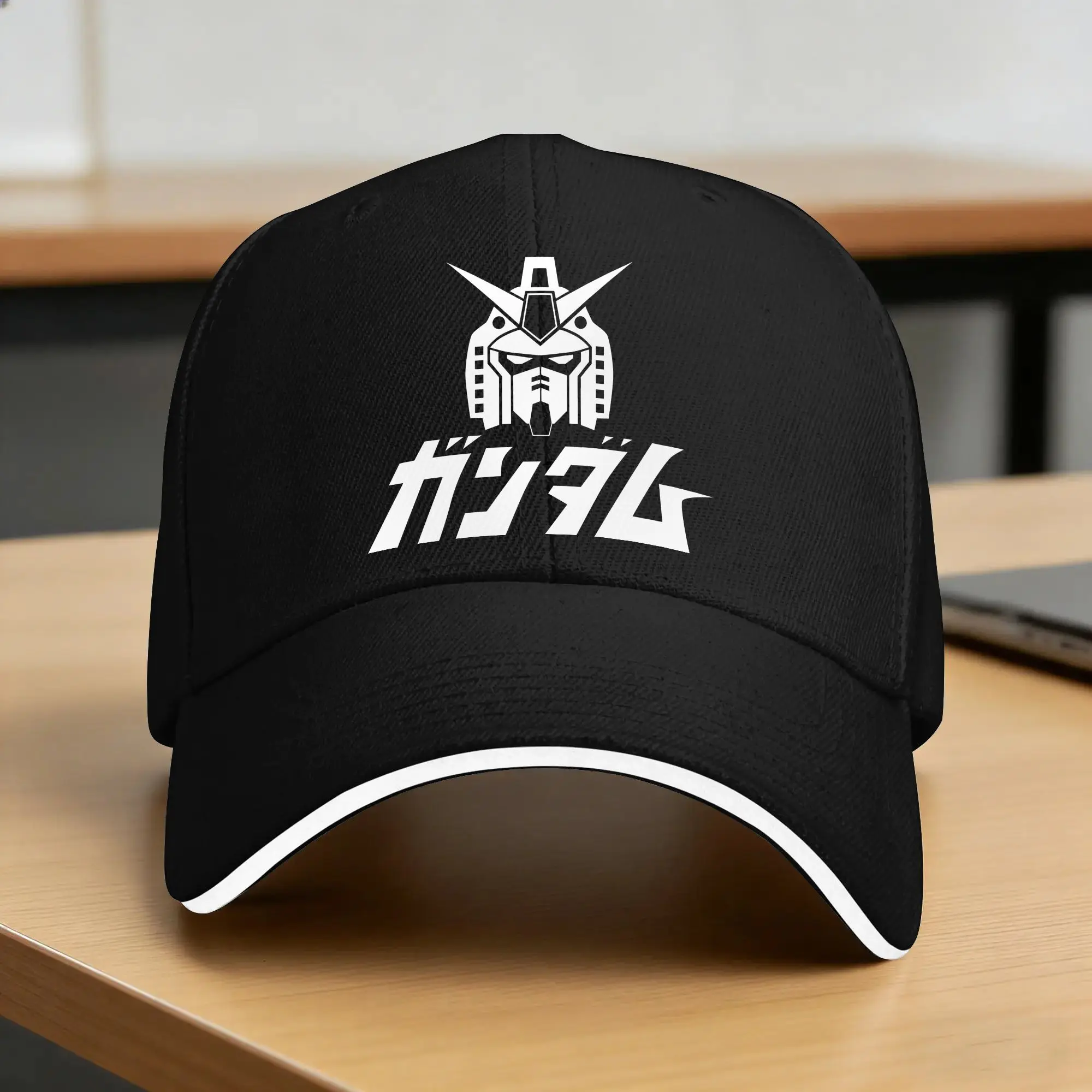 Gundam Baseball Cap  y2k Funny Hip Hop Hats Spring Female Male Kpop Rock Snapback Cap