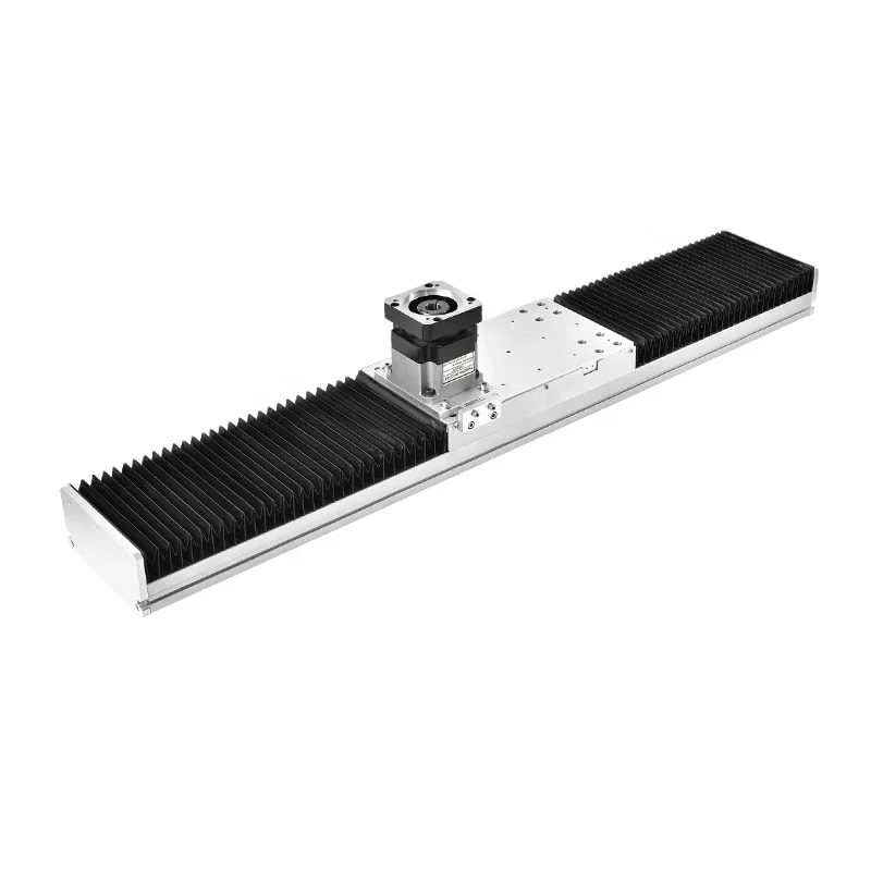 Heavy-Duty PLC Motor Bearing Gear Rack Linear Slide Module Robot Ground/Sky Track Truss Seventh Axis Robotic Arm Guide