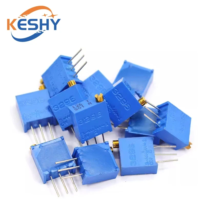 5-50PCS 3296W 3296 50 100 200 500 ohm 1K 2K 5K 10K 20K 50K 100K 200K 500K 1M ohm 100R 200R 500R Trimpot Trimmer Potentiometer