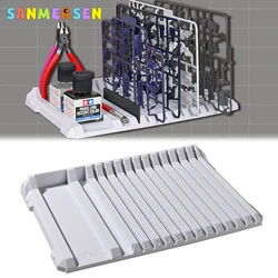 Multifunctional Model Parts Shelf Tool Stand Model Pieces Shelves Holder Organizer For Model Building Assembling Hobby