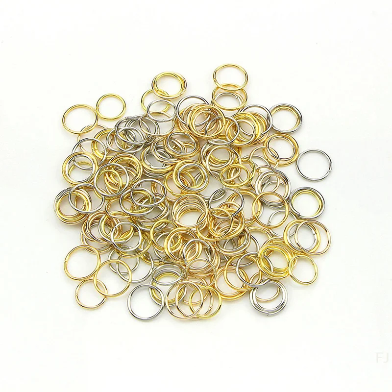 [YU] 180 unids/caja mujer Boho Hip-Hop trenza oro plata anillo pinza para el pelo Pin accesorio DIY