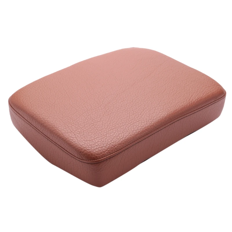 Motorcycle Rear Passenger Seat Cushion 8 Suction Cup Pillion Pad Suction Cup Brown Seat For  Dyna Sportster Softail Tourin