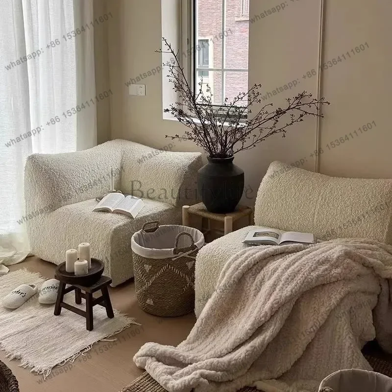 LJY Oversized European Living Room Sofas Minimalist Lazy Lounges Living Room Sofas Individual Japanese Divano Soggiorno Furnitur