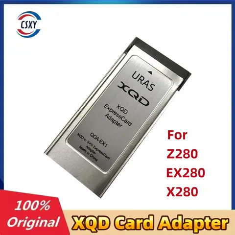 Original XQD Card Adapter XQD To SXS Card Adapter Card Reader For Sony Z280 EX280 X280 4K Memory Card Cameras