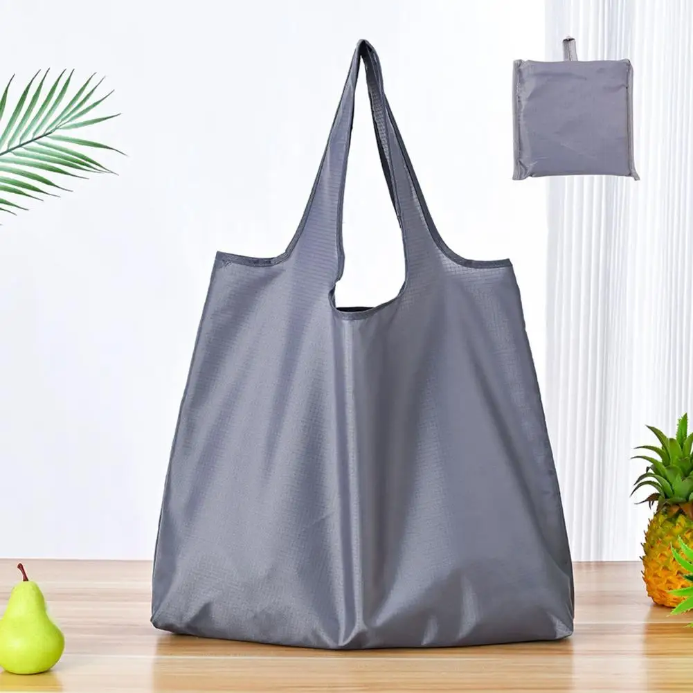 Sustainable Shopping Tote Reusable Grocery Tote Bag with Carrying Pouch Heavy Duty Foldable Shopping Bag Washable for Travel