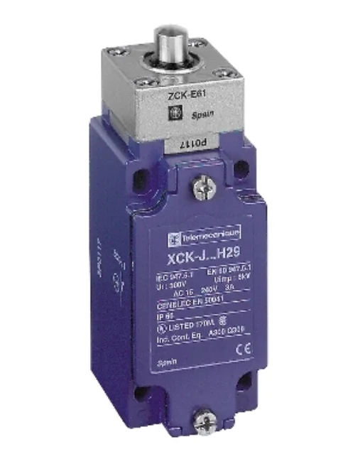 

XCKJ161H29C XCKJ161H29 Limit switch, XC Standard, XCKJ, metal end plunger, 1NC+1 NO, snap action, M20