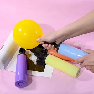 1 Buah Pompa Balon Acak Pompa Udara Dorong Tangan Aksesori Balon Portabel untuk Perlengkapan Dekorasi Pesta Ulang Tahun Pernikahan 8 inflator balon penjualan terbaik - №