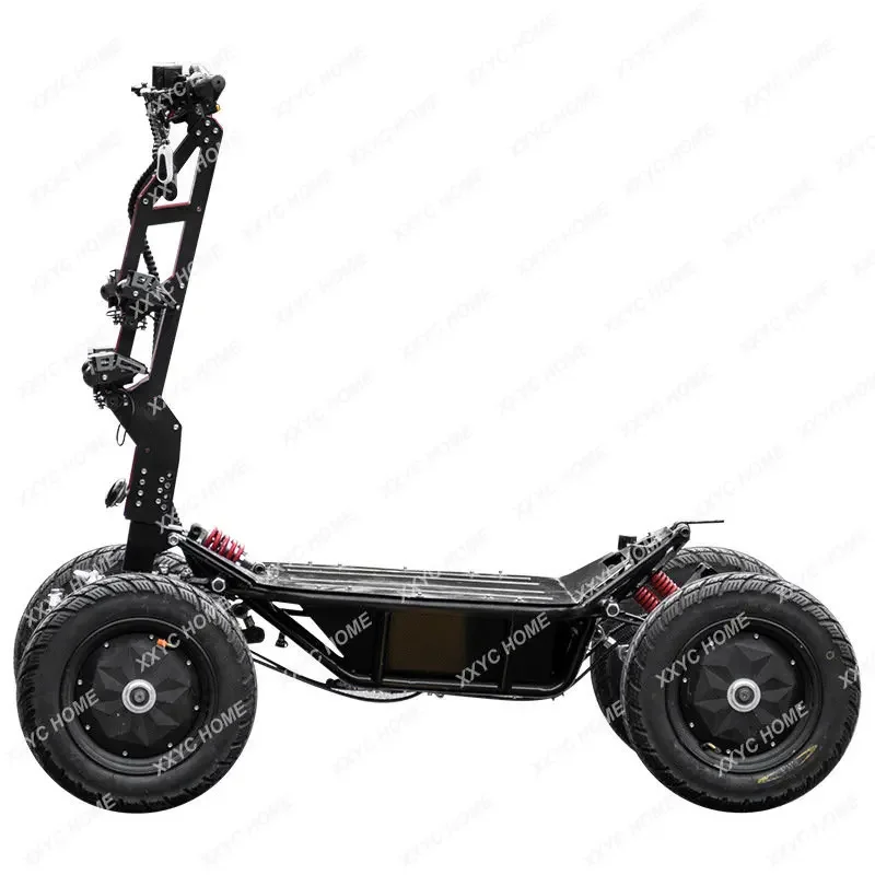 60v14-Inch Four-Wheel Drive Multi-Power High-Speed Lithium Electric Fast off-Road Skateboard Motorcycle Beach Outdoor