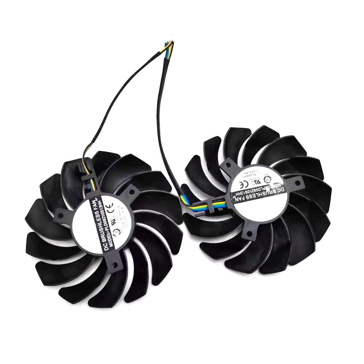 Mới PLD09210S12HH 2 Cái/lốc 85Mm 4pin Cho MSI GeForce GTX 1650 Siêu 1660 1660Ti GAMING X Card Đồ Họa Quạt