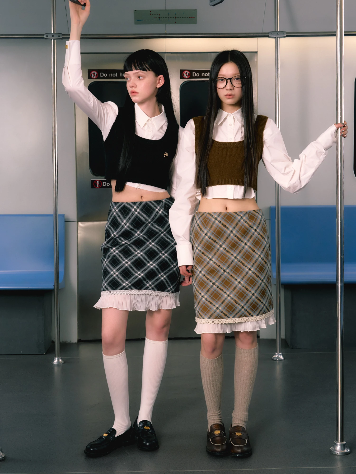 

LaluneDuCiel, американский ретро-дизайн, клетчатая юбка, женская юбка трапециевидной формы, полиэстер, хлопок, спандекс, смесь материала