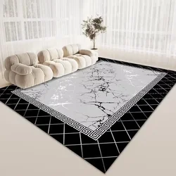 Alfombras de estilo nórdico para decoración de sala de estar, alfombra grande para dormitorio, alfombrillas antideslizantes de gran tamaño, 200x300