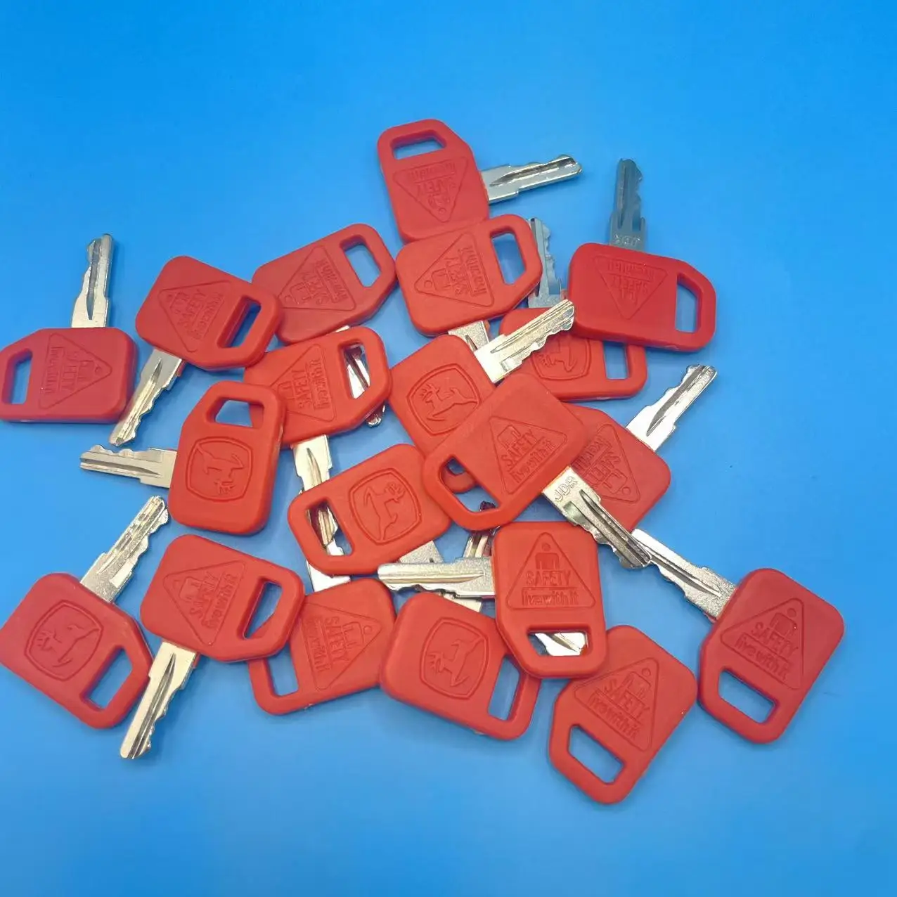 

20/10/5 PCS JDR Key For John Deere Excavator Fit All Graders Dozers Skid Steer AR51481 AT195302