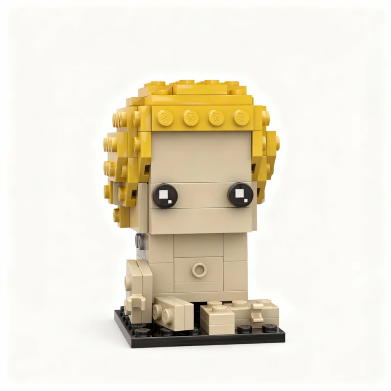 145pcs MOC Brickheadz Art Apart Garbage Pail BricKidz Model Building Blocks Toys Construction Christmas Gifts DIY Creative Idea