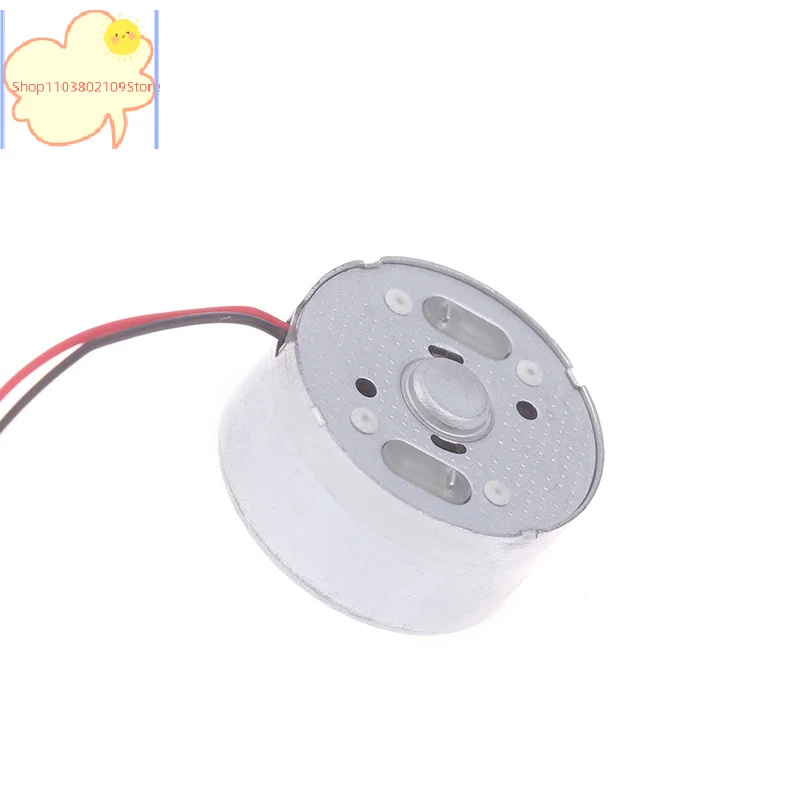 [YH]RF-300EA-1D390 DC 1.5V/3V/5V/6V 7250RPM Mini Mute 24mm Round Spindle Motor Precious Metal Brush Engine DIY Solar Power Toy M - view 6