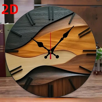 Nordic Flat Wall Clock 1