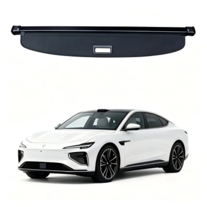 

Cargo Cover Trunk Privacy Shade Rear Security Partition Anti-Theft Shield Retractable Organizer for Huawei Luxeed R7