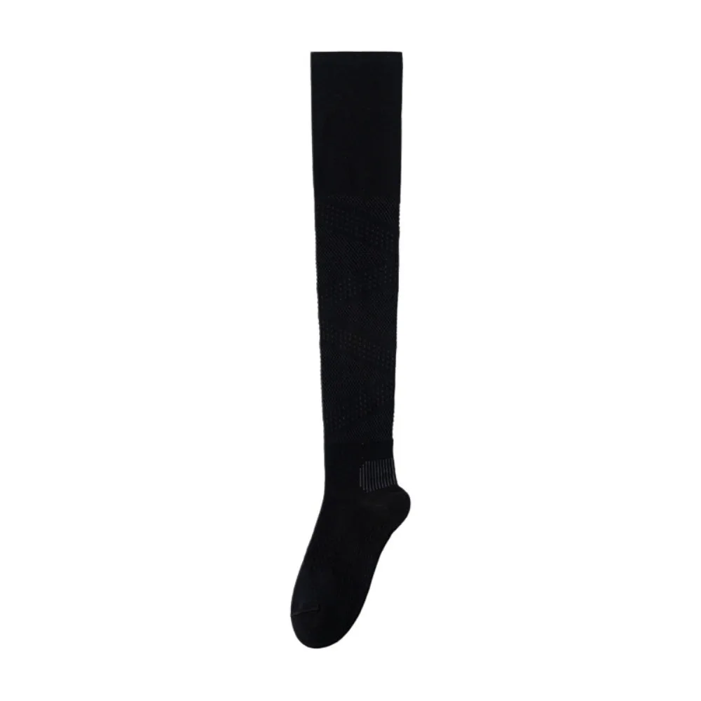 Knee High 9-15mmHg Compression Socks Elastic Athletic Recovery Graduated Pressure Socks Circulation Sports Stockings