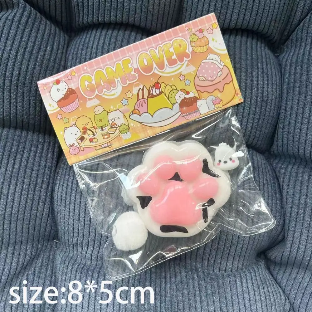 Soft Cat Claw Quetsch spielzeug neu abresponieren Squeeze Toy Kneifen und Dekomprimieren Spielzeug Relief Relax Spielzeug Sticky Relief Relax Spielzeug