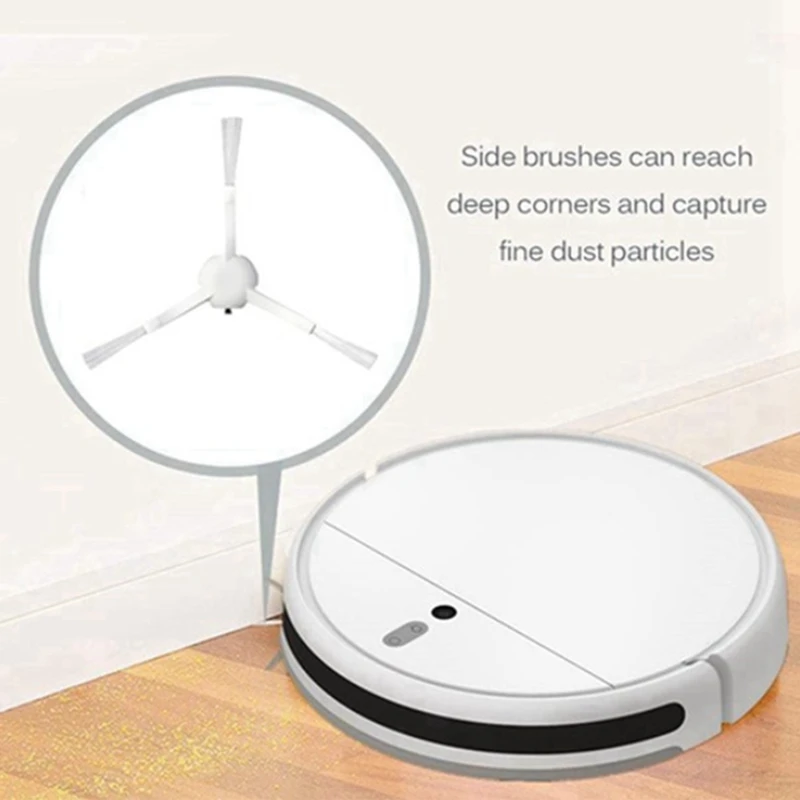 แปรงด้านข้าง + ที่กรอง HEPA + ผ้าถูพื้นสำหรับ Xiaomi 1C 1 C หุ่นยนต์กวาดพื้นสูญญากาศอุปกรณ์เสริม C1ม็อบ (30ชิ้น)