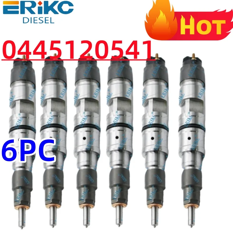 

0445120541 Diesel Engine Injector 0 445 120 541 Common Rail Fuel Injection 0445 120 541 Fit Model 0445120541 ERIKC