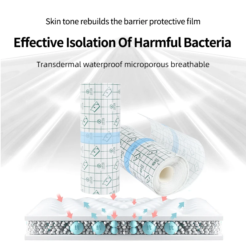 

5CM*10M Waterproof Tattoo Film PU Film Aftercare Protective Bandages Transparent Skin Repair Wrap Roll Supply Tattoo Accessories