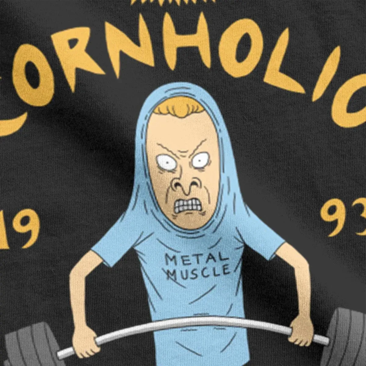 2024 Funny Cornholio's Gym T-Shirts Men Women's Cotton T Shirt Beavis and Butthead 90s Cartoon BB Short Sleeve Tee Shirt Tops