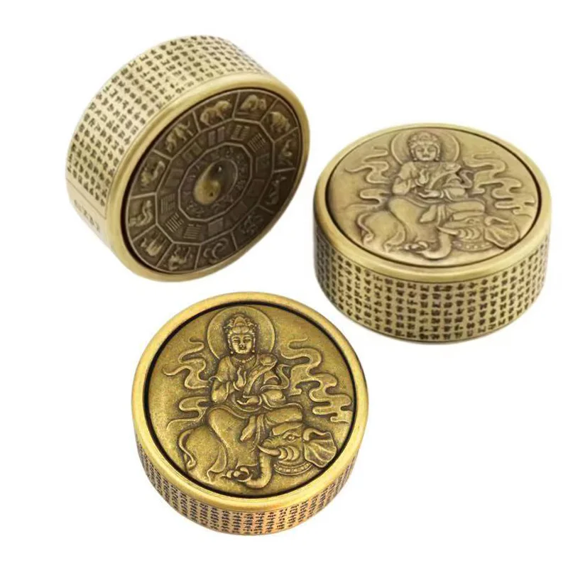 

Metal Zen Buddha Fidget Spinner Novelty Gifts to Relieve Stress and Anxiety Cool EDC Gadgets For Teenage Boys Kids Adults