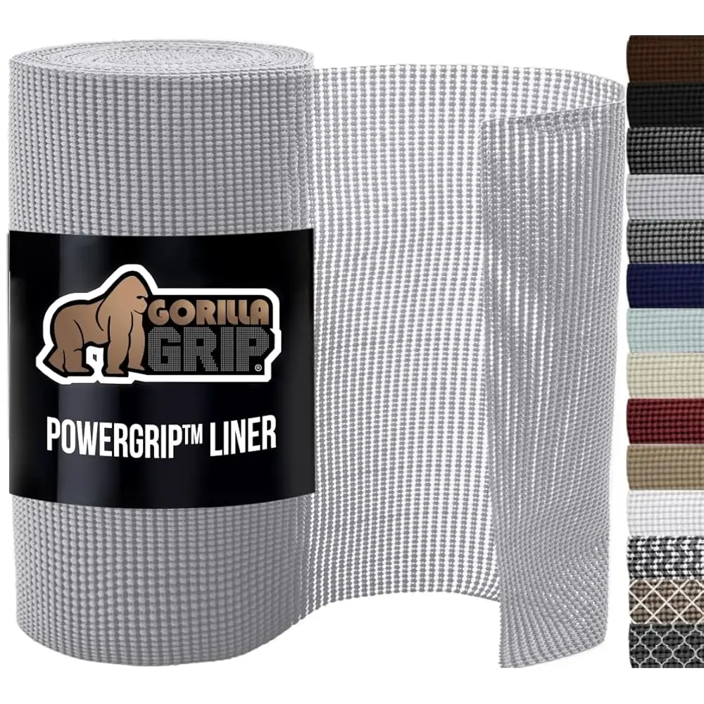 

Powerg Drawer Shelf And Cabinet Liner, Thi Strong Hold, Non-Adhesive Liners Protect Kitchen Cabinets And Cupboard, Bathroom