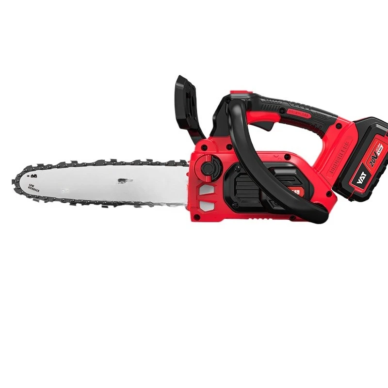 

Electric chain saw 12 inch small household saw firewood wireless rechargeable brushless electric logging saw