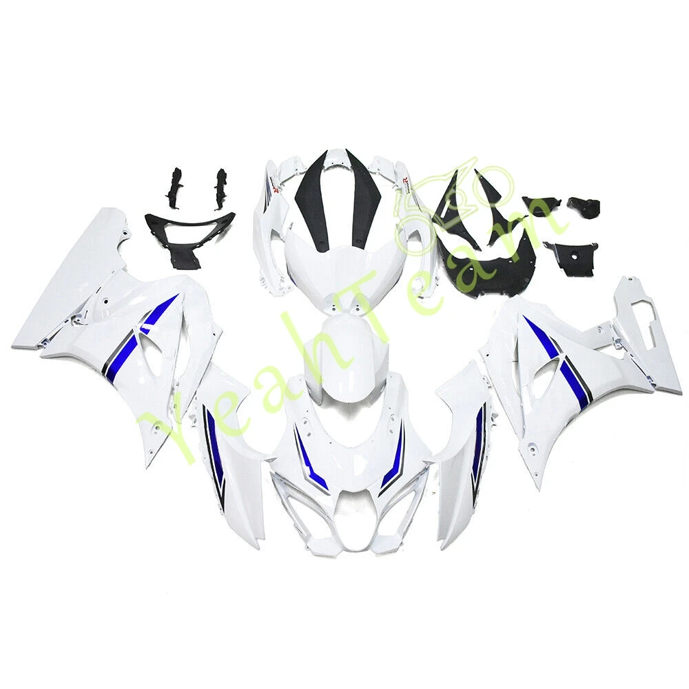 Volledige set Kuip Voor GSX-R1000 2017 2018 2019 2020 2021 2022 2023 2024 K17 GSXR 1000 ABS Plastic Injectie Carrosserie Glanzend Blauw
