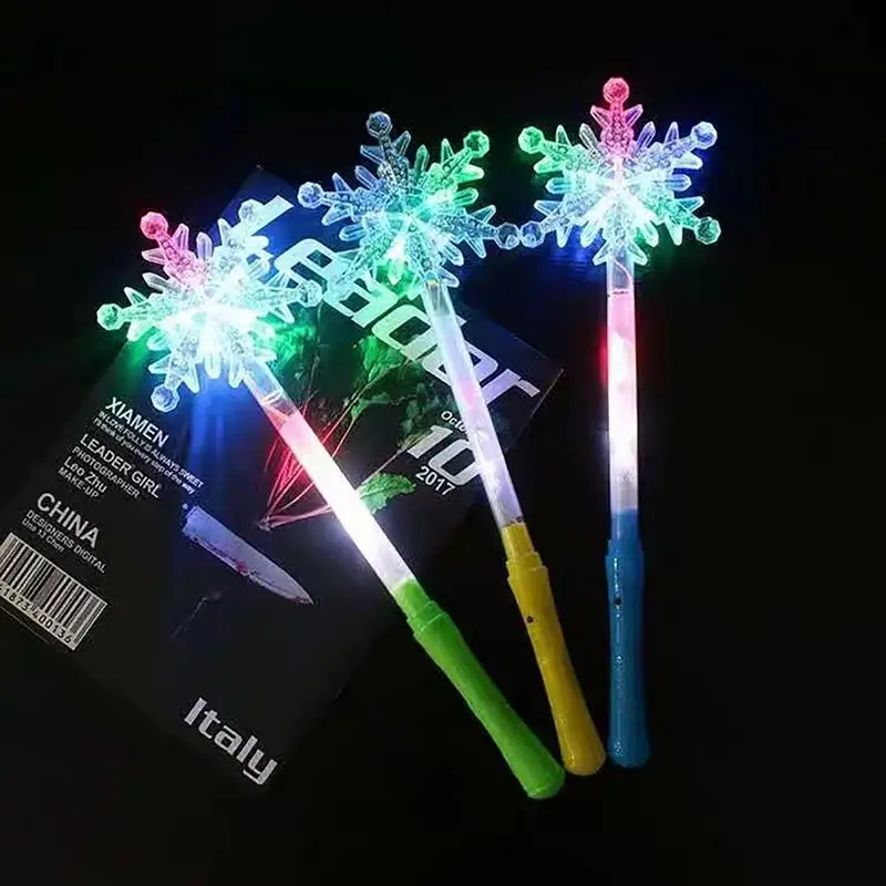 Light Up Flashing Wand Kids Glow Sticks Concert Glow Wand perform Glow Sticks Party Wand Costume Accessories Party Decorations