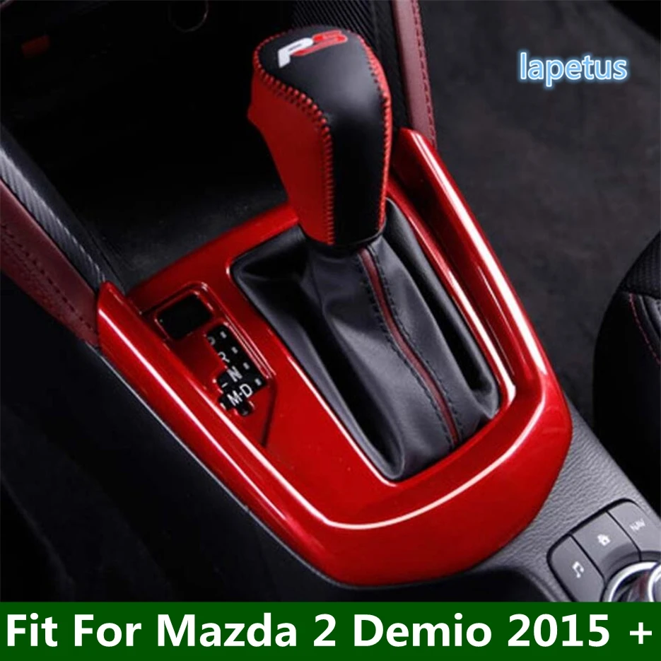 

Stalls Center Console Gear Shift Box Decor Panel Cover Trim Fit For Mazda 2 Demio 2015 - 2023 Interior Accessories