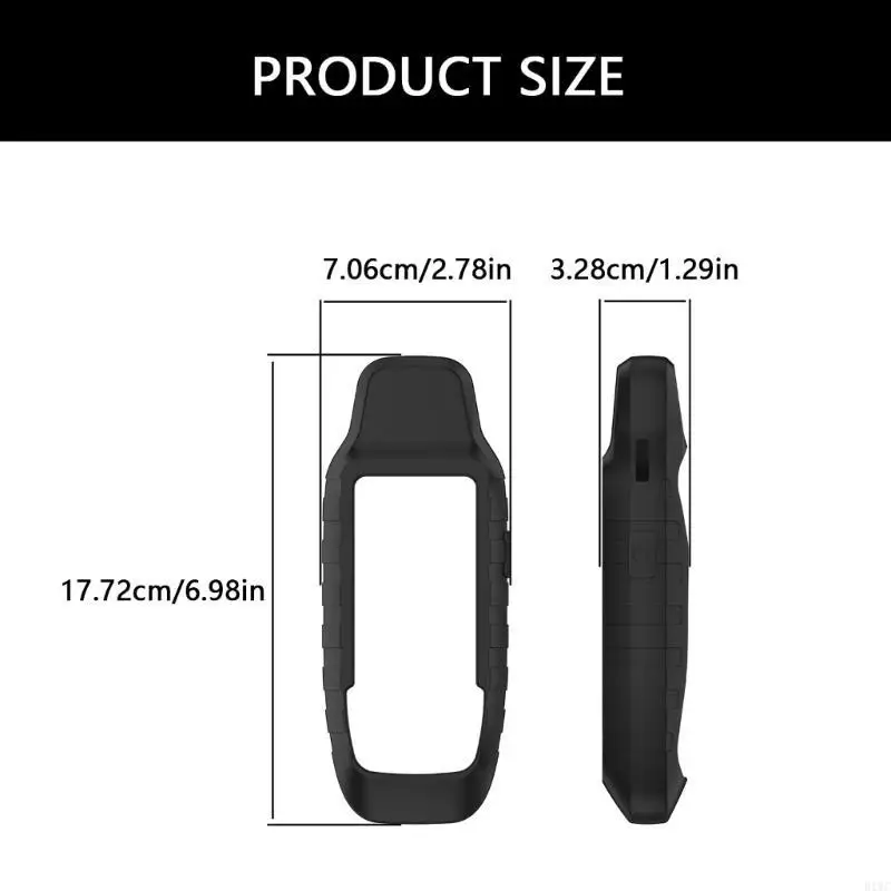 Guardia della custodia protettiva in silicone flessibile per 79s 79sc Cycling Cycling Bike Navigation Impugnazione comoda comoda
