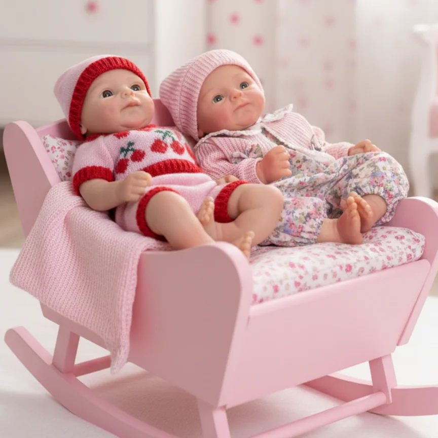 1 Uds./33cm Coco boca abierta Bebe Reborn muñeca de silicona para niña con piel pintada en 3D lavable suave al tacto muñeca de silicona para recién nacido