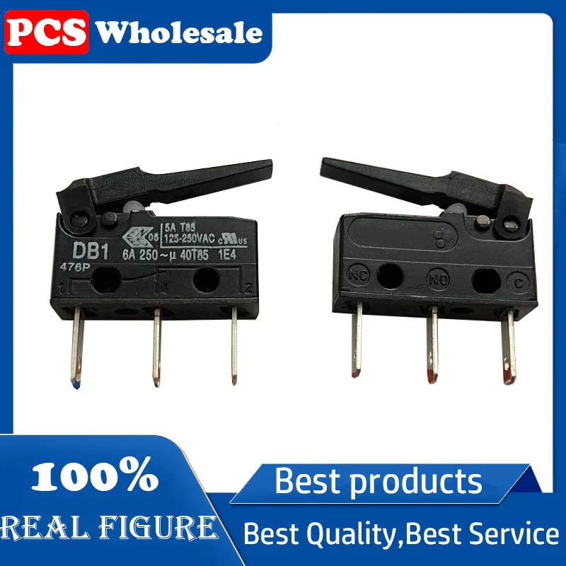 DB1C-B1WB DB1 microswitch long foot with plastic straight swing rod anti-static 6A250V T85