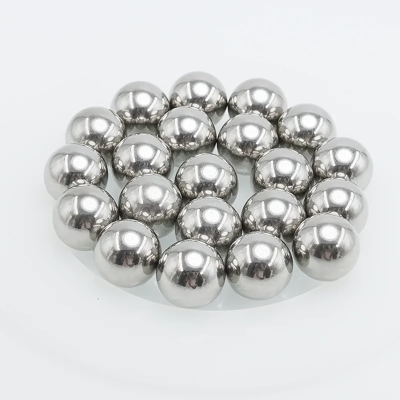 Buon kit di sfere in acciaio inossidabile 304 Solido cuscinetto liscio Sfera sferica in acciaio con perline 2/3/4/5/6/8/9 ~ 12mm per la pesca con fionda da skate