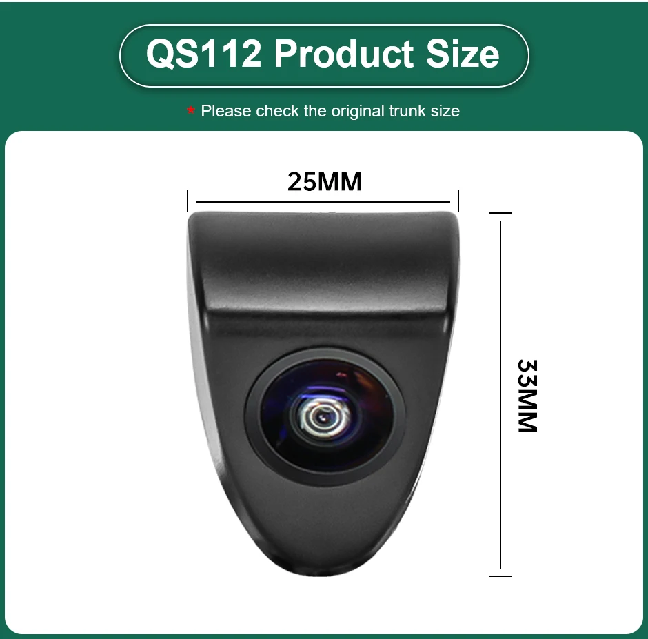 CCD AHD 1080P Vehicle Logo Front View Camera For Toyota Avensis Crown Reiz Prius Prado Camry Yaris Corolla hilux